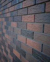 Облицовочный кирпич Пятый элемент одинарный 1НФ полнотелый Баварская кладка Регенсбург рустикатор